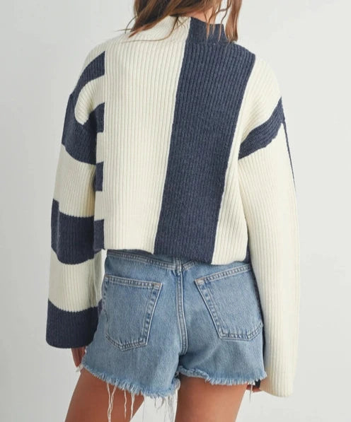 Celeste Color Block Sweater