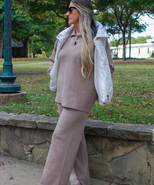 Sandstone Sweater Set
